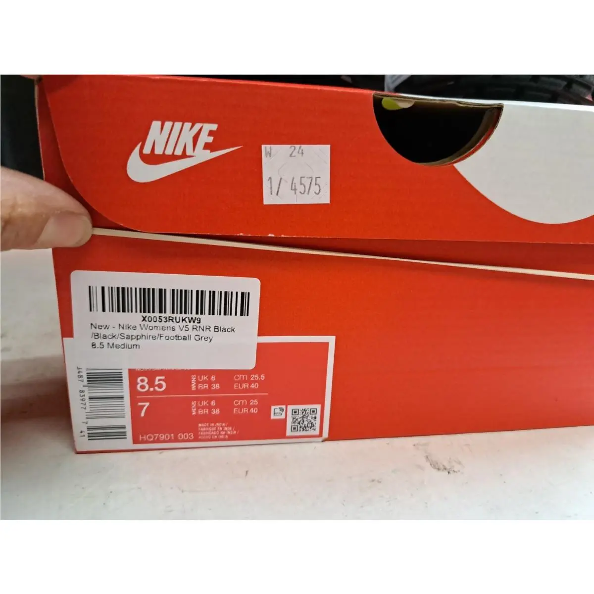 Nike shoes - Nike V5 RNR - RNR - Black 4