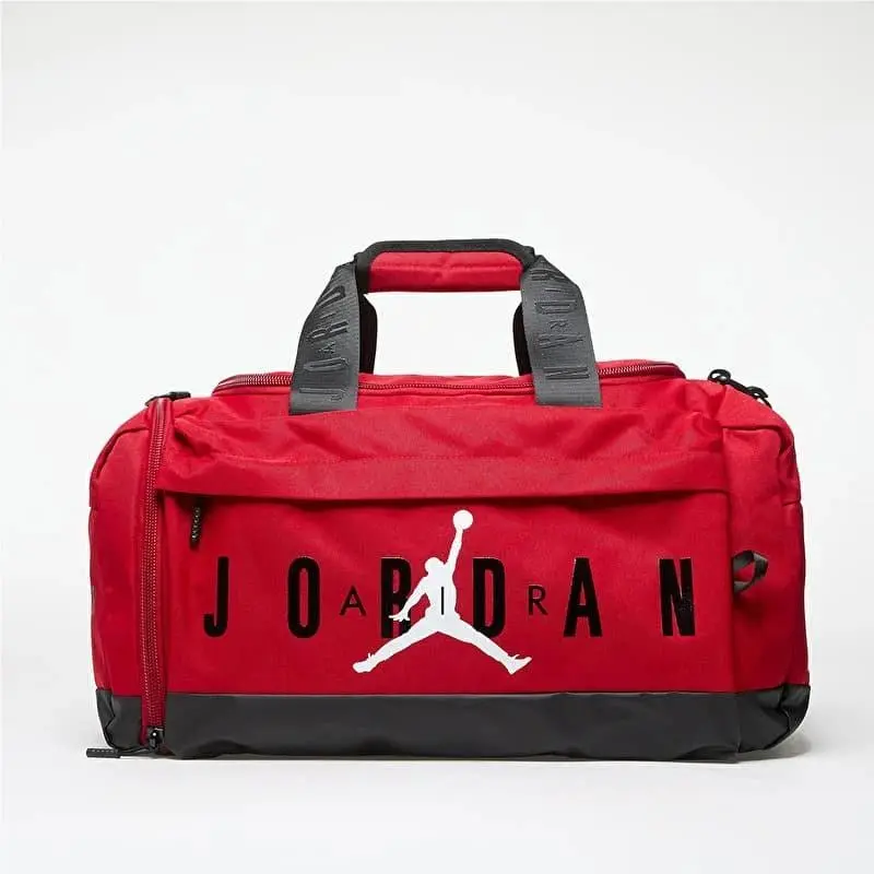 Nike Air Jordan Velocity Duffle Bag 46L Red Black White SM0920 R78