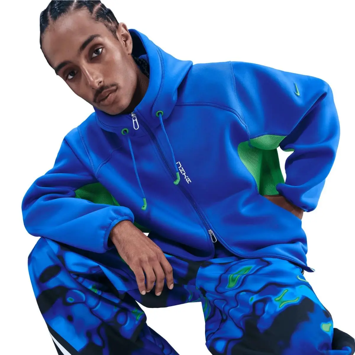 Nike clothing - Hyper Royal/Green Shock/Hyper Pink/Green Shock (UPC: 198482109707) 1