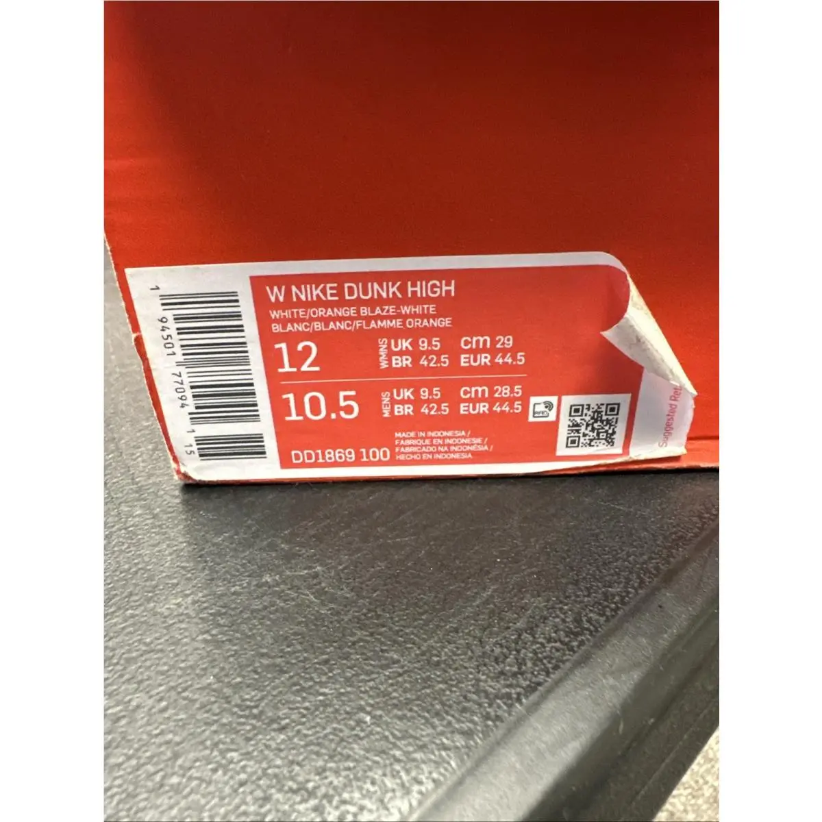 Nike shoes - Nike Dunk - Dunk - DD1869-100 - Orange (UPC: 0194501770941) 5