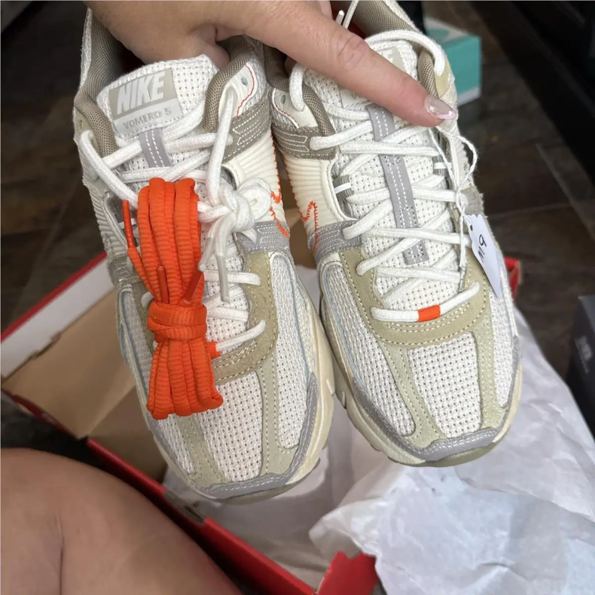 Nike shoes - Nike Air Zoom Vomero 5 - IM6966-104 - Ivory 2