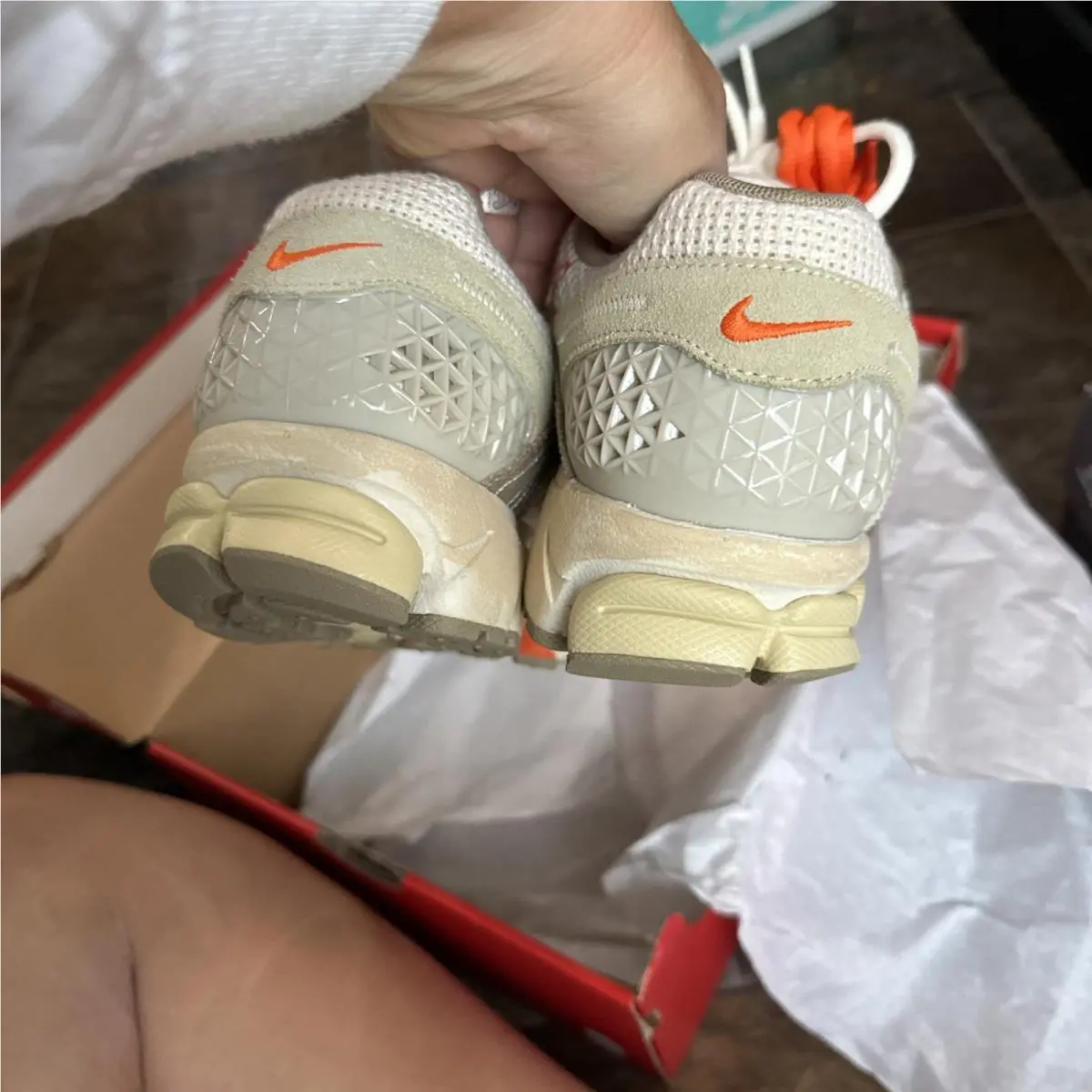Nike shoes - Nike Air Zoom Vomero 5 - IM6966-104 - Ivory 4