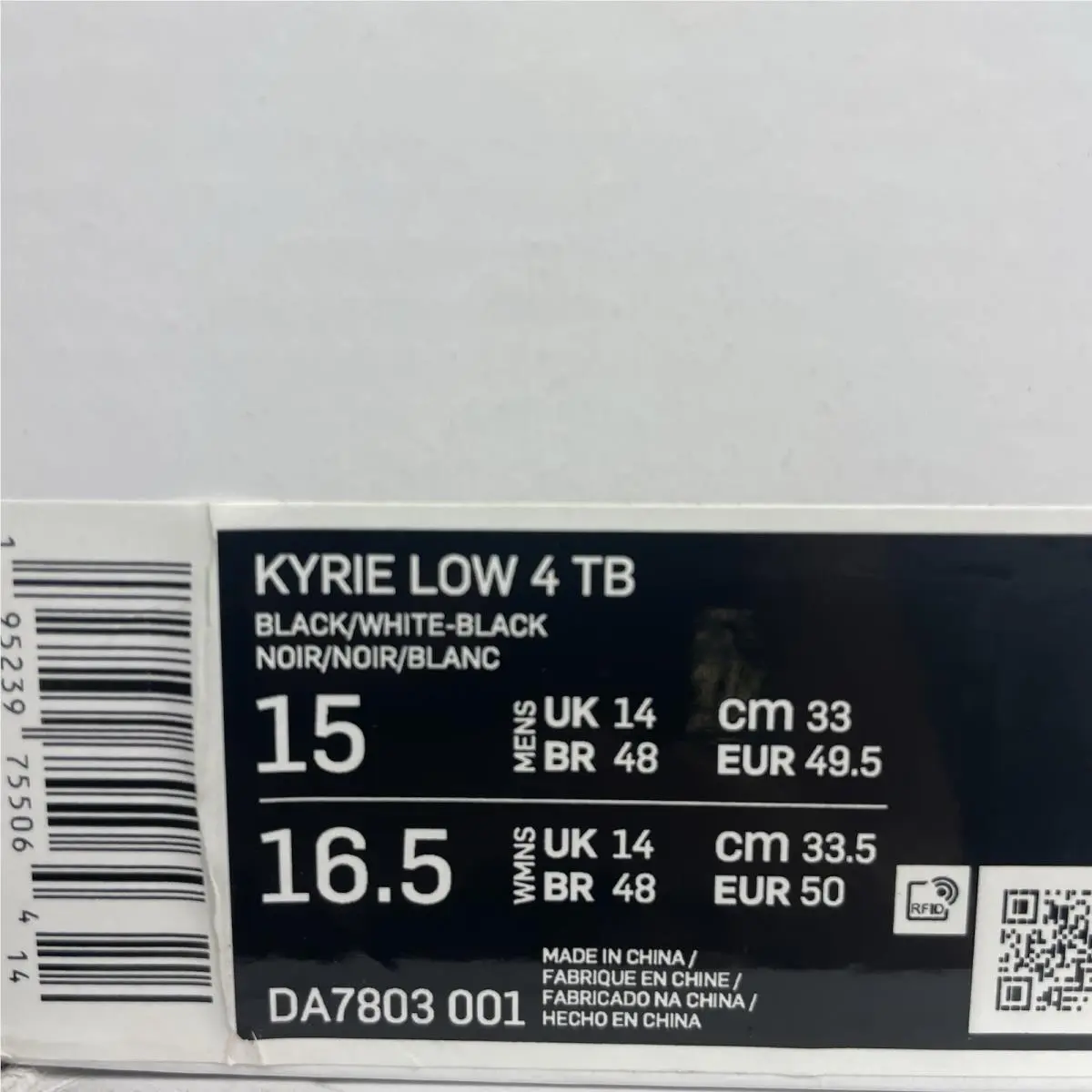 Nike shoes - Nike Kyrie 4 - Kyrie - DA7803-001 - Black (UPC: 195239754975) 5