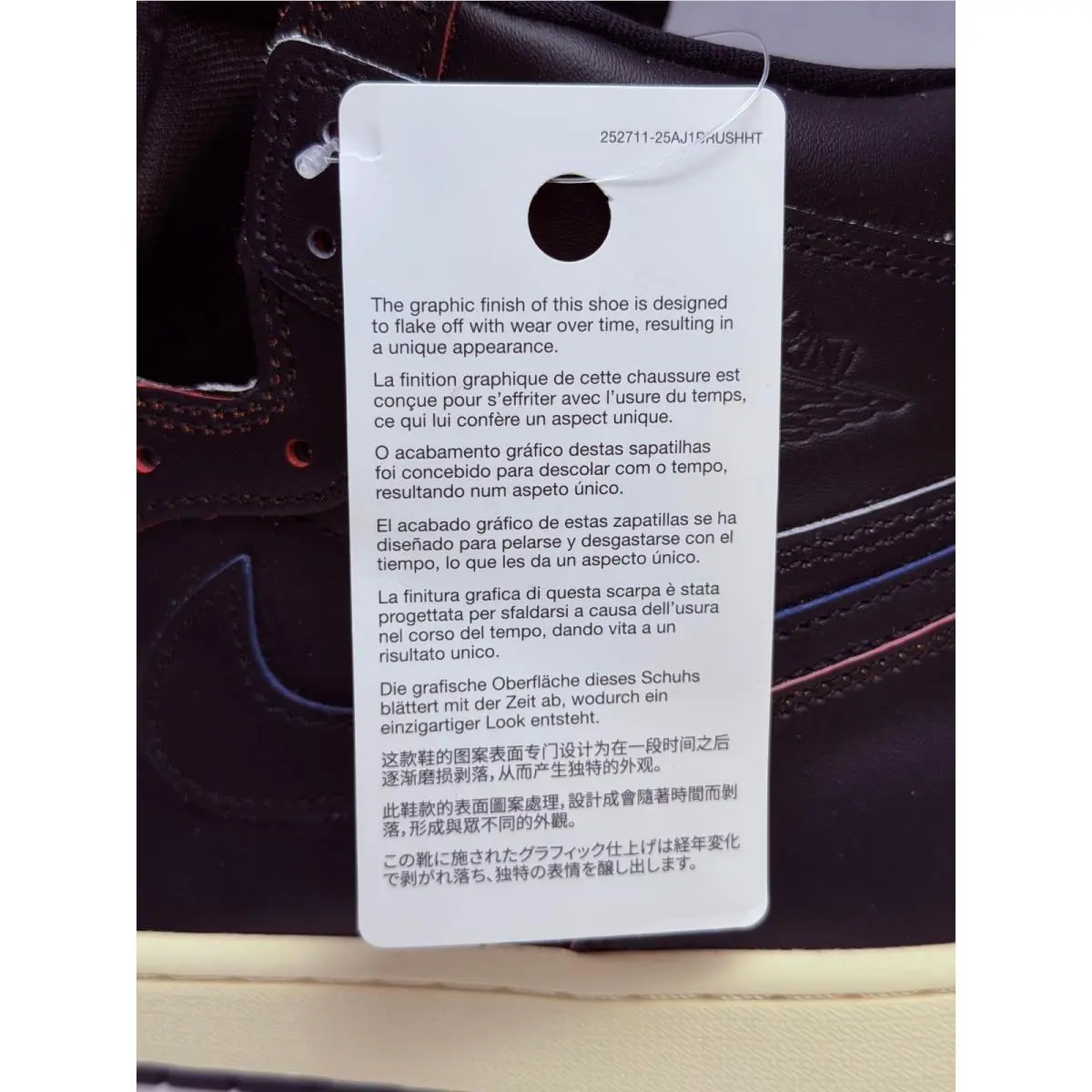 Nike shoes - Jordan 1 Retro High OG Black Tea - Black 7
