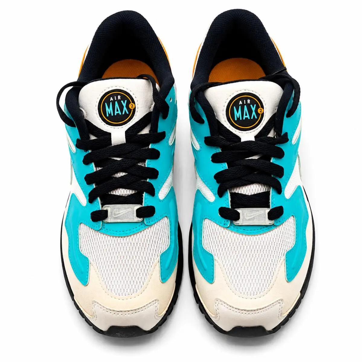 Nike shoes - Nike Air Max2 Light - Air Light - CJ7980-100 - White-Amber Rise-Aurora Green (UPC: 193151693457) 3