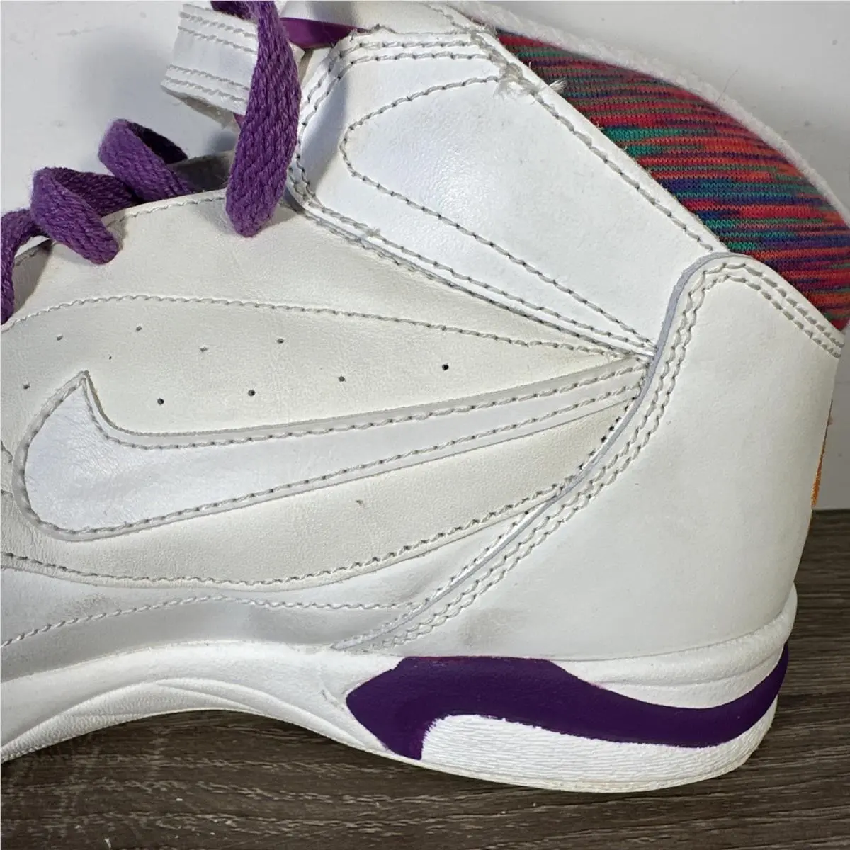 Nike shoes - Nike Air Elite - Air Elite - White, Purple 8