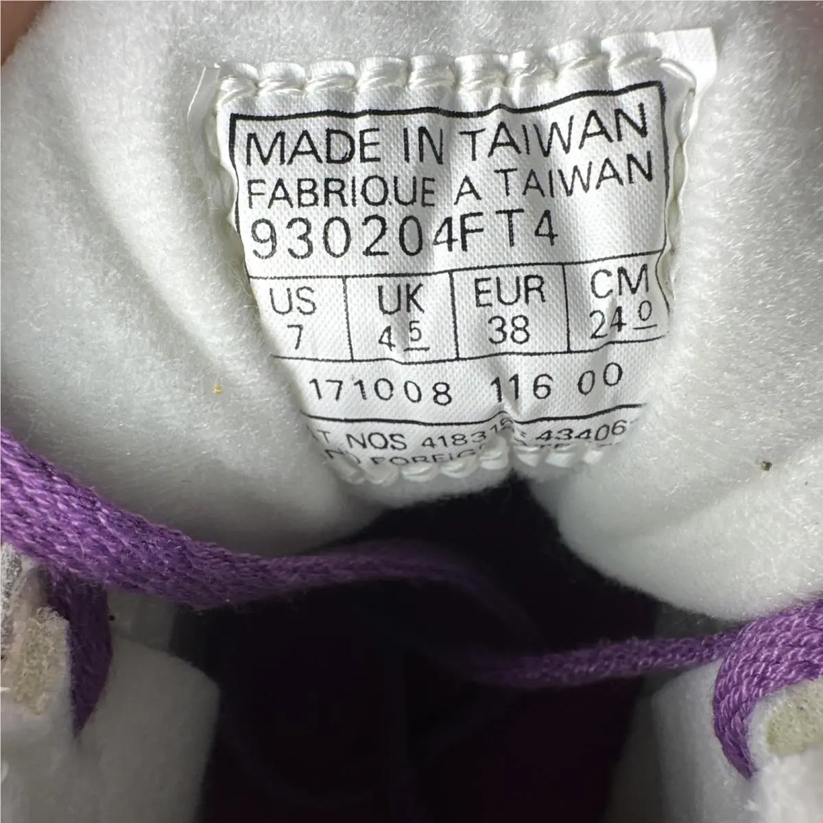 Nike shoes - Nike Air Elite - Air Elite - White, Purple 4