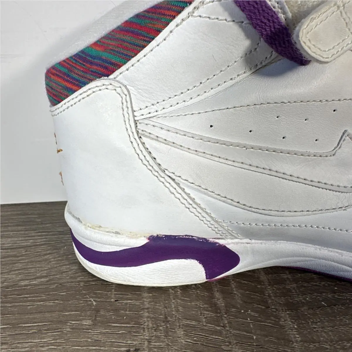 Nike shoes - Nike Air Elite - Air Elite - White, Purple 6