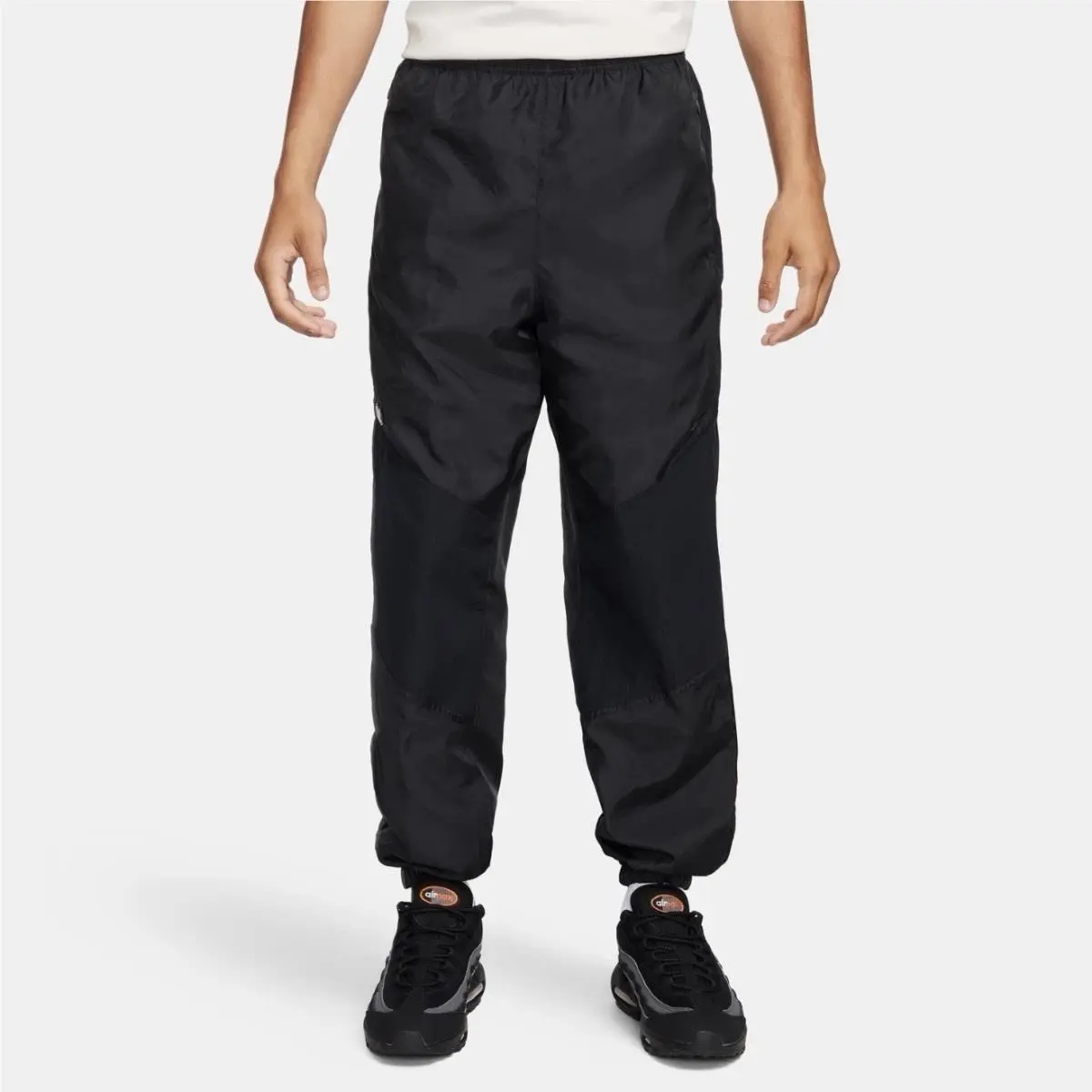 Nike Nsw Tuned Air Woven Track Pants Black FV0065-010 Men`s Small