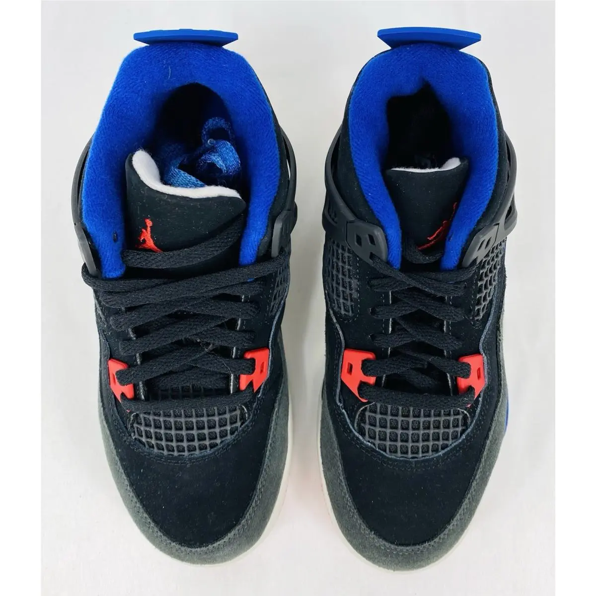 Nike shoes - Jordan 4 Retro OG (PS) - IB4388-003 - Black/Fire Red/Deep Royal Blue (UPC: 197861402620) 1