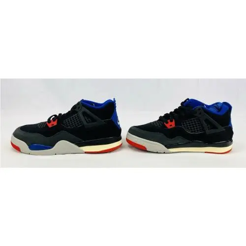 Nike shoes - Jordan 4 Retro OG (PS) - IB4388-003 - Black/Fire Red/Deep Royal Blue (UPC: 197861402620) 3