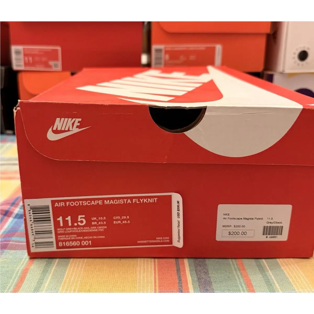 Nike shoes - Nike Air Footscape - Air Footscape - 816560-001 - Gray 10