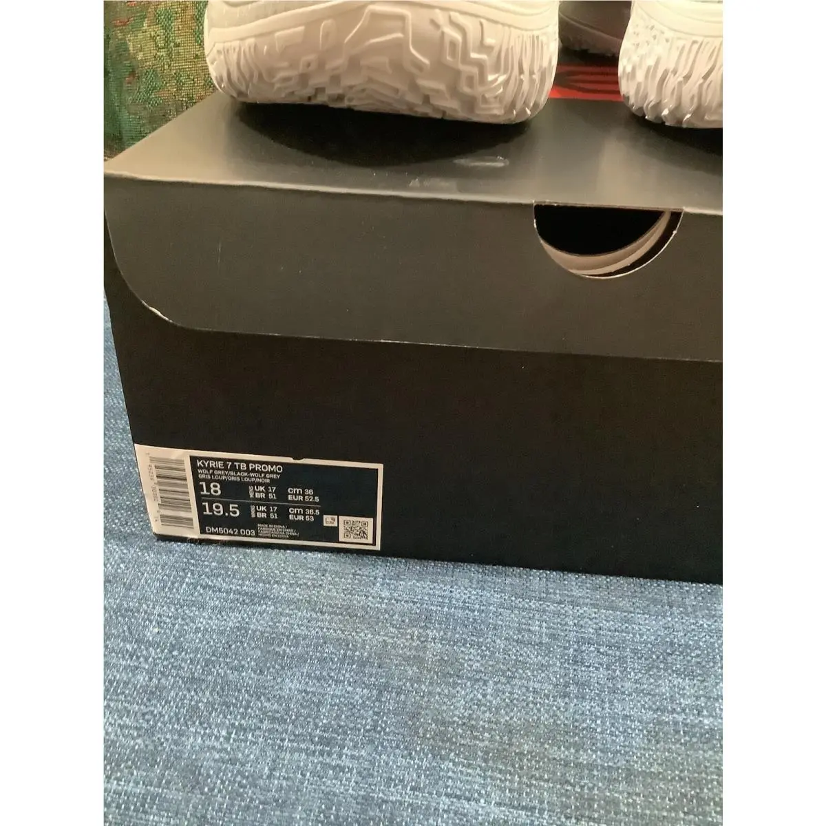 Nike shoes - Nike Kyrie 7 - Kyrie - DM5042-003 - Wolf Grey/Black-Wolf Grey (UPC: 195239302879) 2