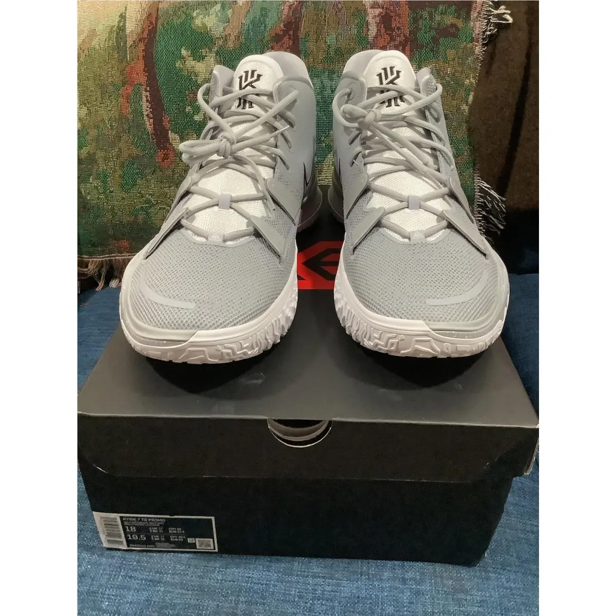 Nike shoes - Nike Kyrie 7 - Kyrie - DM5042-003 - Wolf Grey/Black-Wolf Grey (UPC: 195239302879) 3