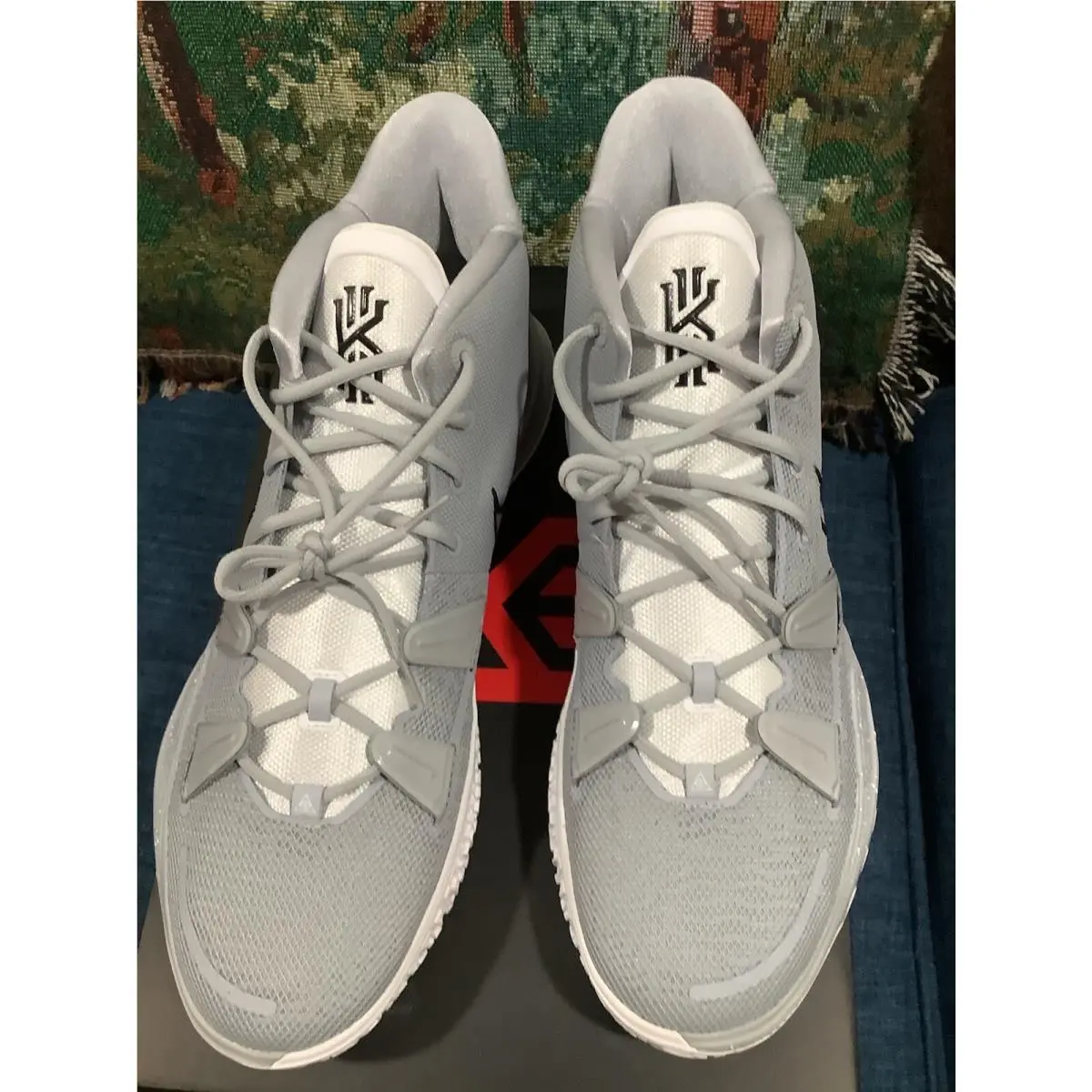 Nike shoes - Nike Kyrie 7 - Kyrie - DM5042-003 - Wolf Grey/Black-Wolf Grey (UPC: 195239302879) 4