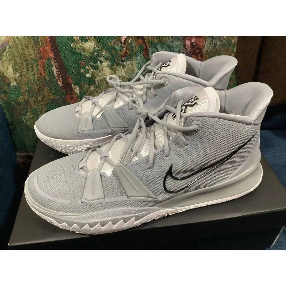 Nike shoes - Nike Kyrie 7 - Kyrie - DM5042-003 - Wolf Grey/Black-Wolf Grey (UPC: 195239302879) 5