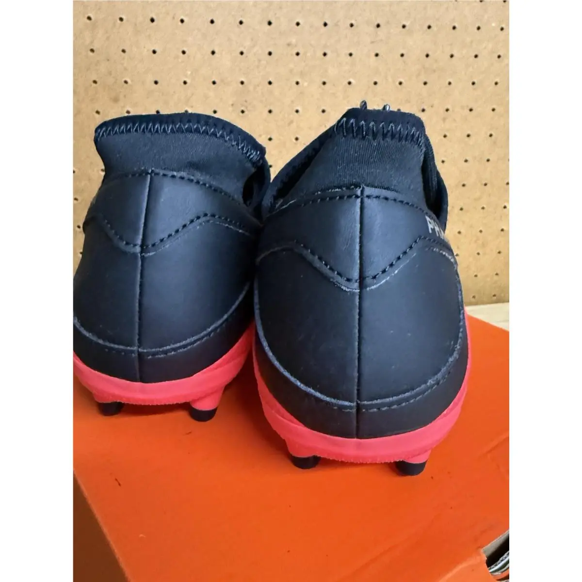 Nike shoes - Nike Phantom Vision - Phantom Vision - CD4161-607 - Red, Manufacturer: Laser Crimson/Black/Metallic Silver (UPC: 193154272321) 4