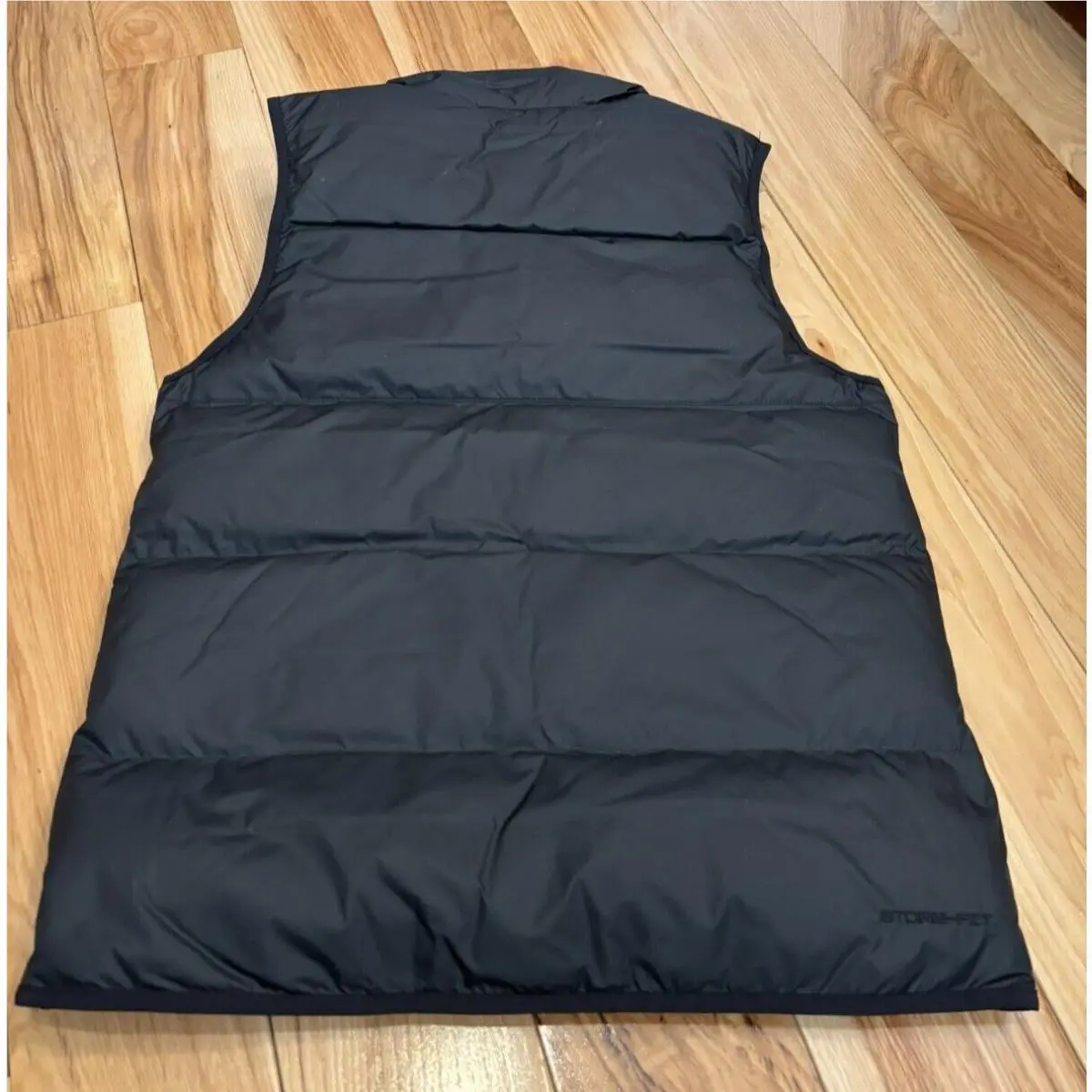 Nike clothing - Nike Sportswear Storm-fit Windrunner Vest - Black / White (UPC: 195239066573) 3