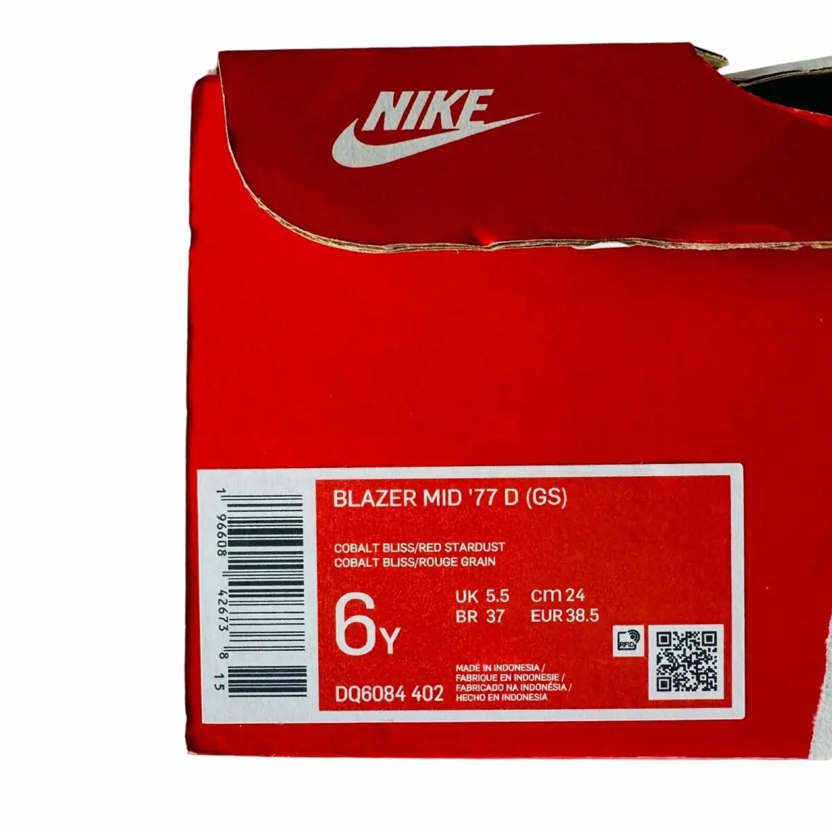Nike shoes - Nike Blazer Mid 77 - Blazer Mid - Blue Orange (UPC: 196608426738) 6