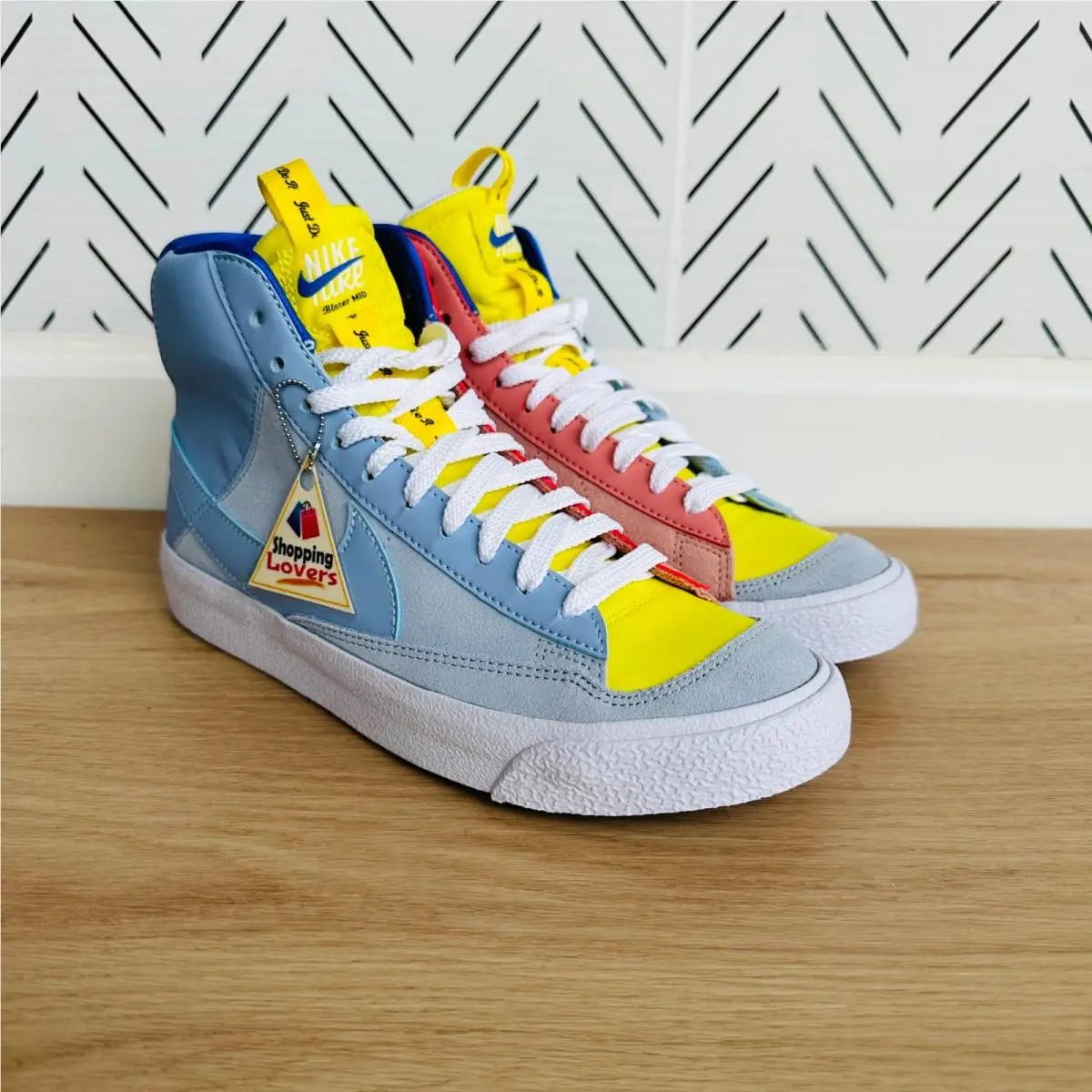Nike shoes - Nike Blazer Mid 77 - Blazer Mid - Blue Orange (UPC: 196608426738) 9
