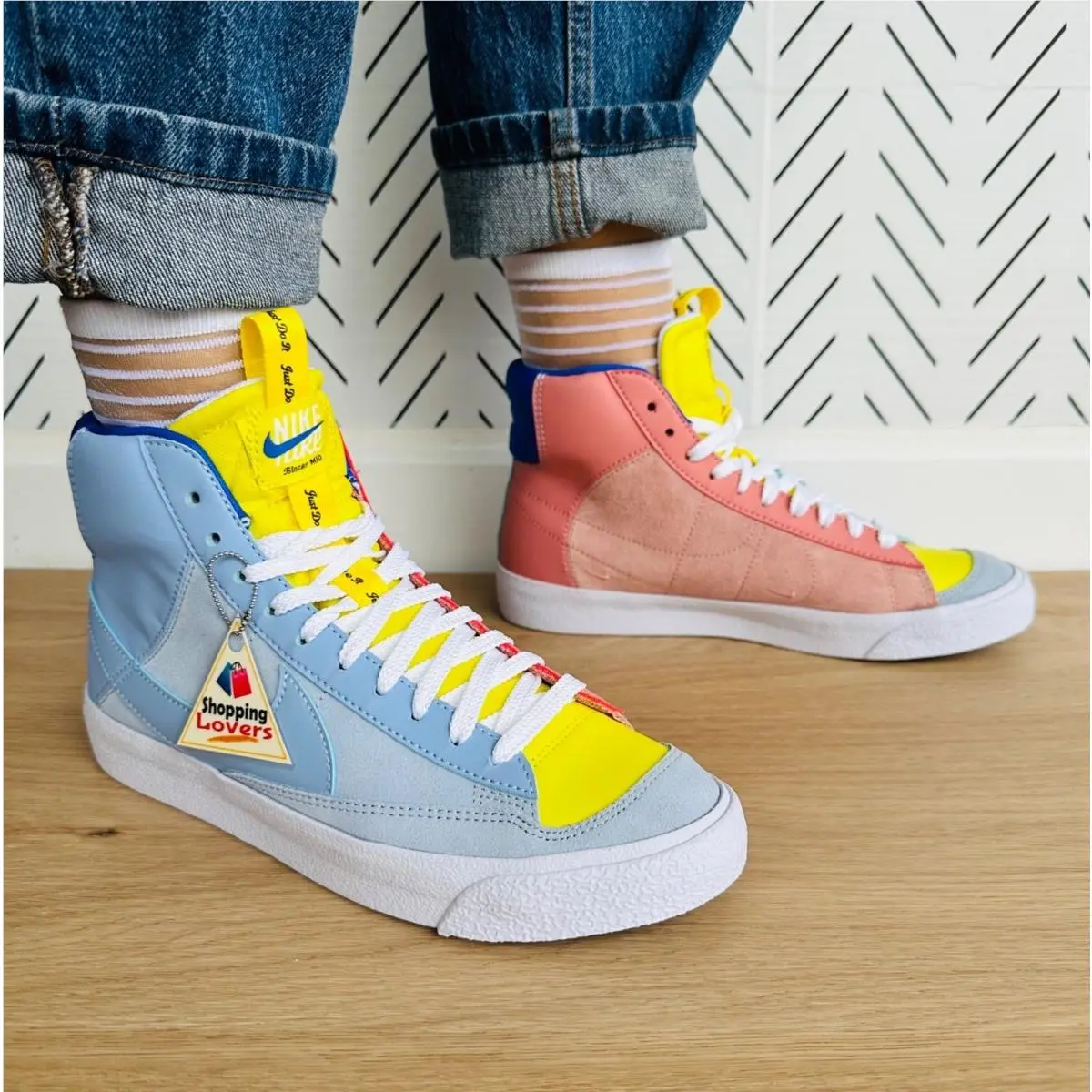 Nike shoes - Nike Blazer Mid 77 - Blazer Mid - Blue Orange (UPC: 196608426738) 0