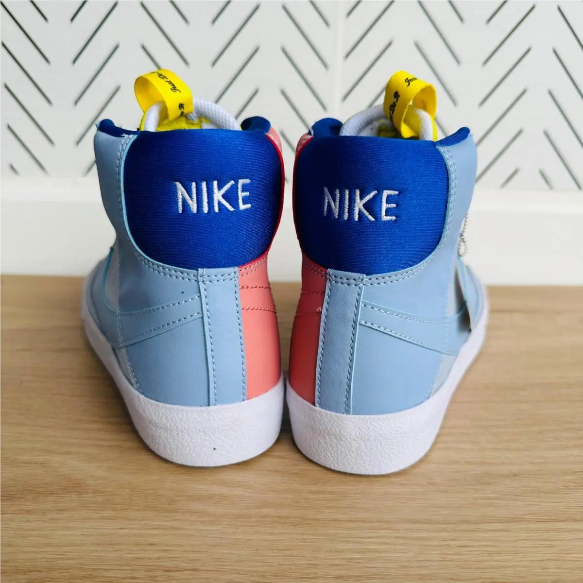 Nike shoes - Nike Blazer Mid 77 - Blazer Mid - Blue Orange (UPC: 196608426738) 4