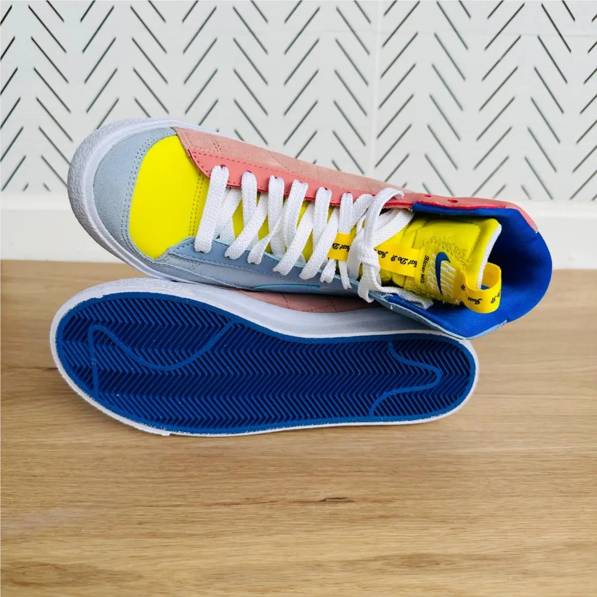 Nike shoes - Nike Blazer Mid 77 - Blazer Mid - Blue Orange (UPC: 196608426738) 5