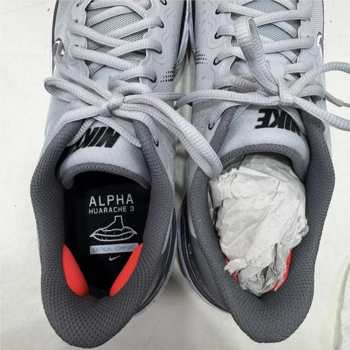 Nike shoes - Nike Alpha Huarache Elite 3 - CK0746 - Gray 4