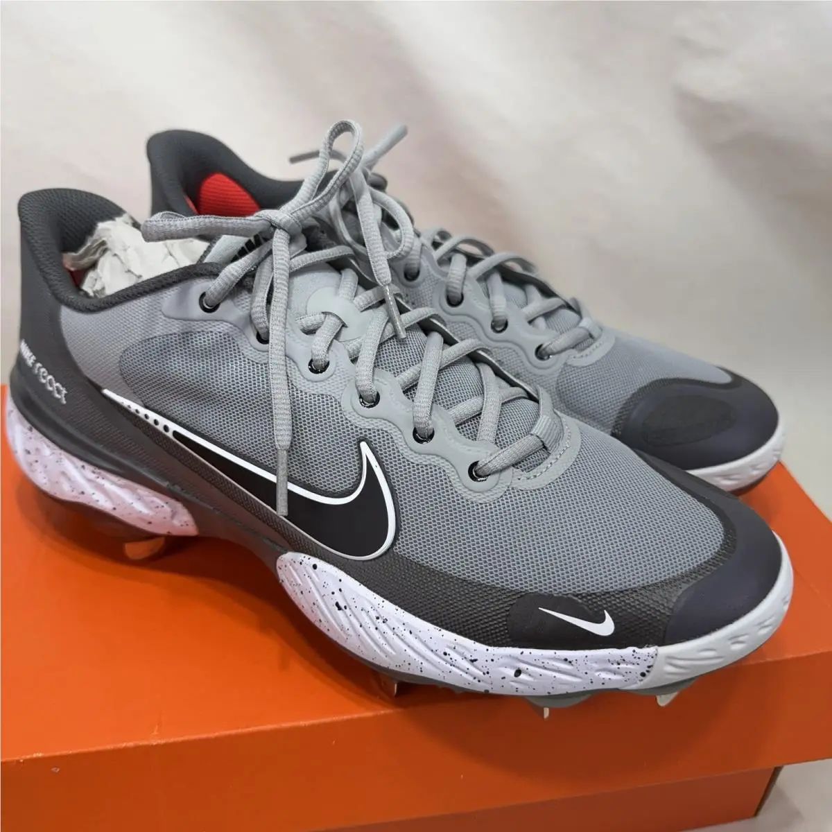 Nike shoes - Nike Alpha Huarache Elite 3 - CK0746 - Gray 1