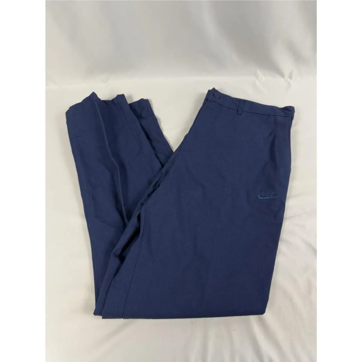 Nike Club Chino Pants Midnight Navy Blue Pockets FZ5770-410 Men`s Size 36x34