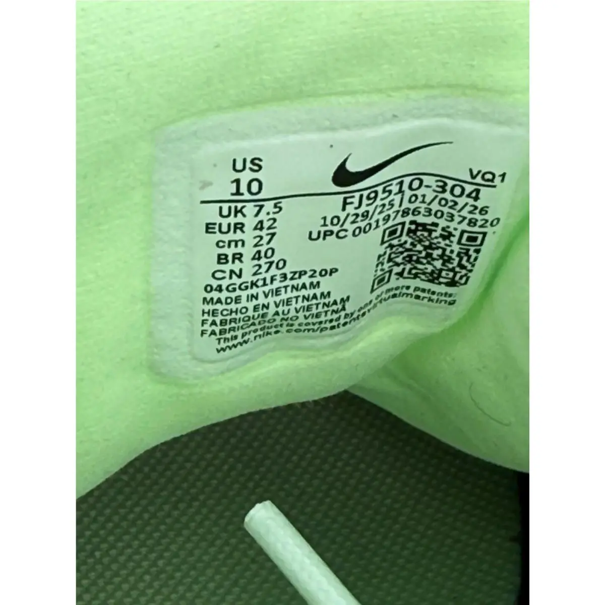 Nike shoes - Nike Air Winflo - Air Winflo - FJ9510-304 - Green 5