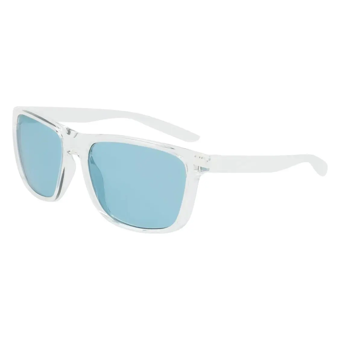 Nike DJ9930 Clear Flip Ascent Sunglasses with Teal Lenses Small Fit