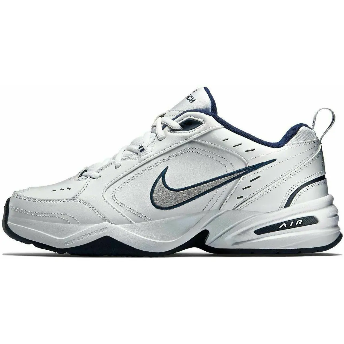 Nike Women`s Shox Q`vida White Silver Metallic Navy Blue 8.5