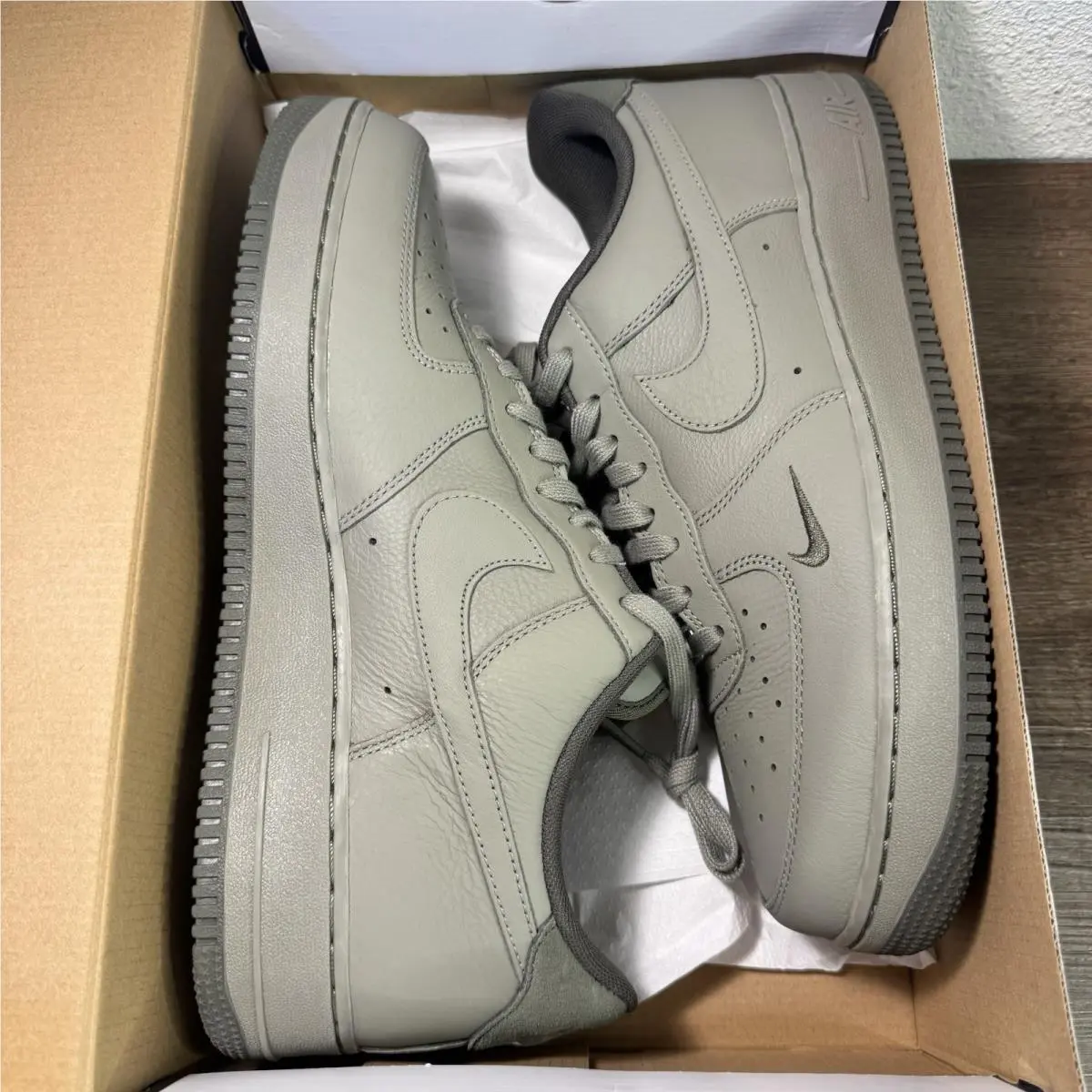 Nike shoes - Nike Air Force 1 - Air Force - HM9483-300 - Green, Manufacturer: Light Army/Cargo Khaki/Light Army 1