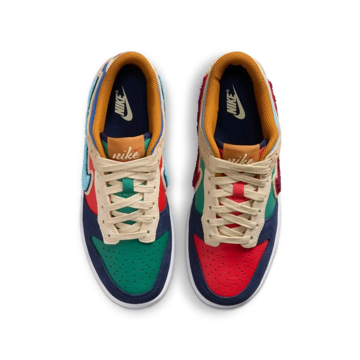 Nike shoes - MIDNIGHT NAVY/SPEED RED-GREEN NOISE 0