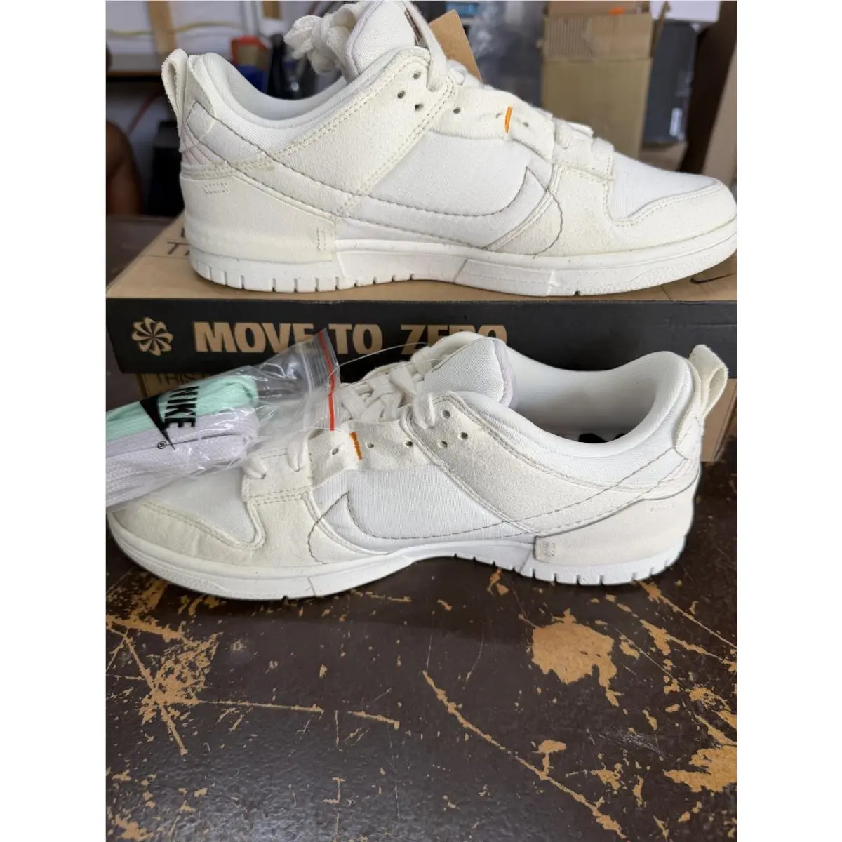 Nike shoes - Nike Dunk Low - Dunk Low - DH4402-100 - Pale Ivory 0