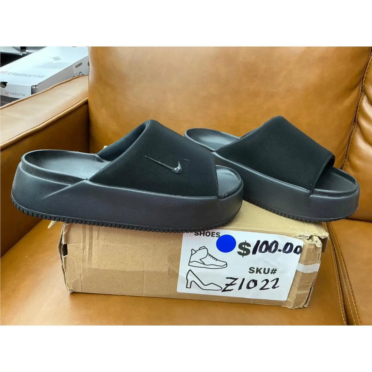 Nike shoes - Nike Calm Elevation Slide - Calm Elevation Slide - Black 5