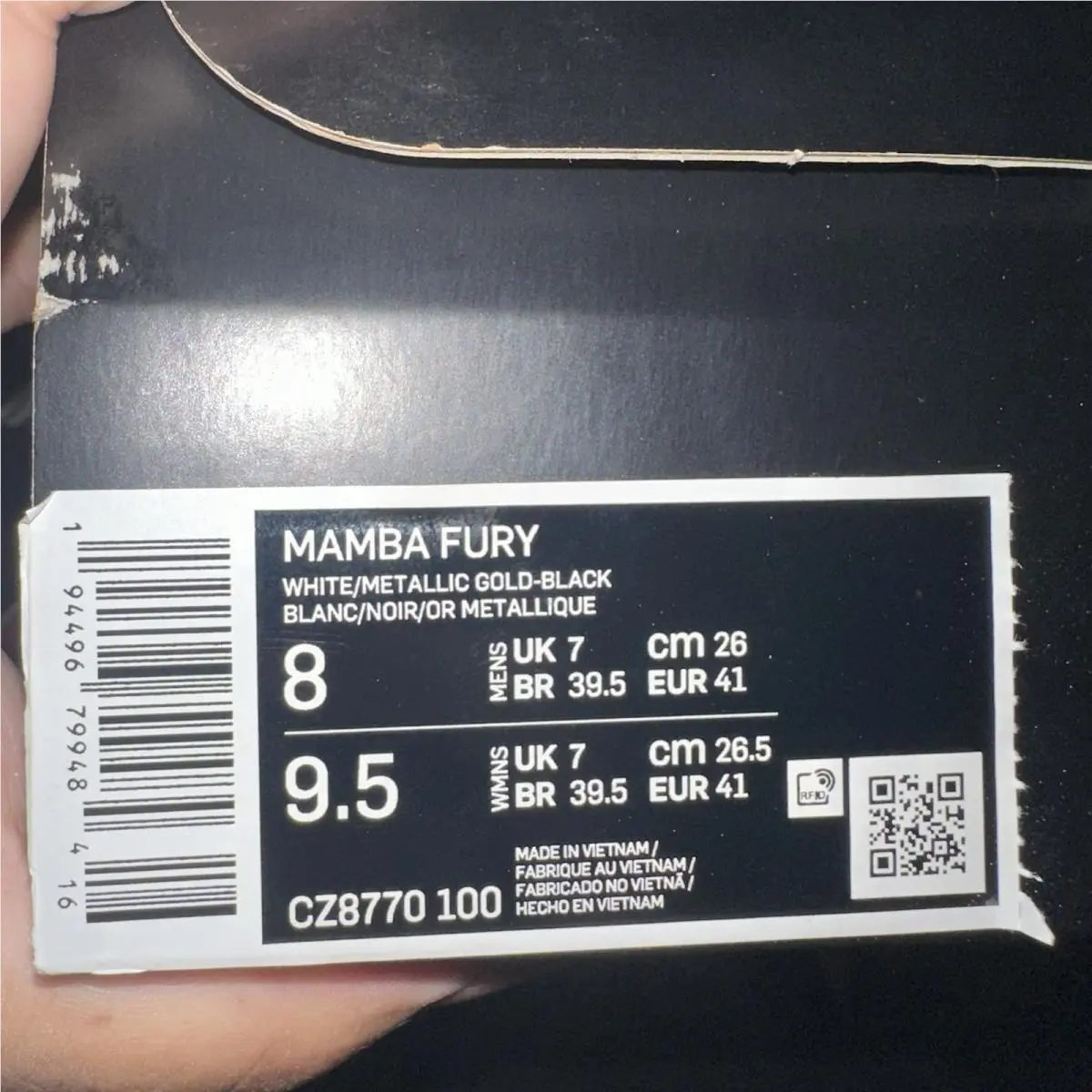 Nike shoes - Nike Fury - Fury - CZ8770-100 - White 11