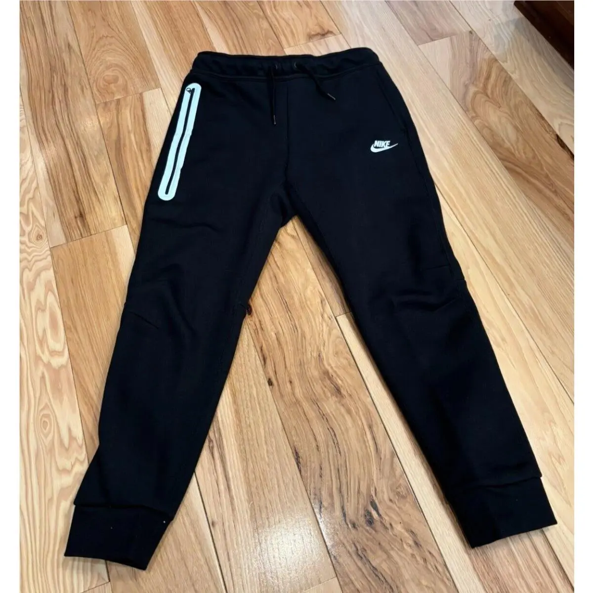 Sportswear Tech Fleece Big Kids Reflective Joggers Black FZ5434 010 XS by Nike