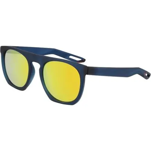 Nike DV2259 442 Matte Noise Aqua Flatspot Xxii Sunglass W/orange Mirror Lens - Frame: Blue, Lens: Orange