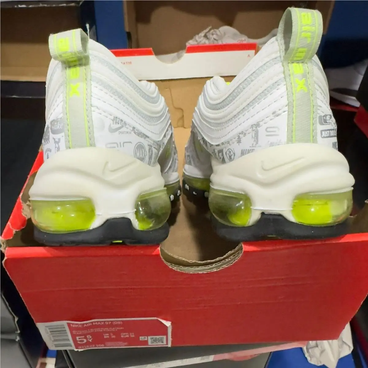Nike shoes - Nike Air Max 97 - Air Max - White (UPC: 195239317699) 8