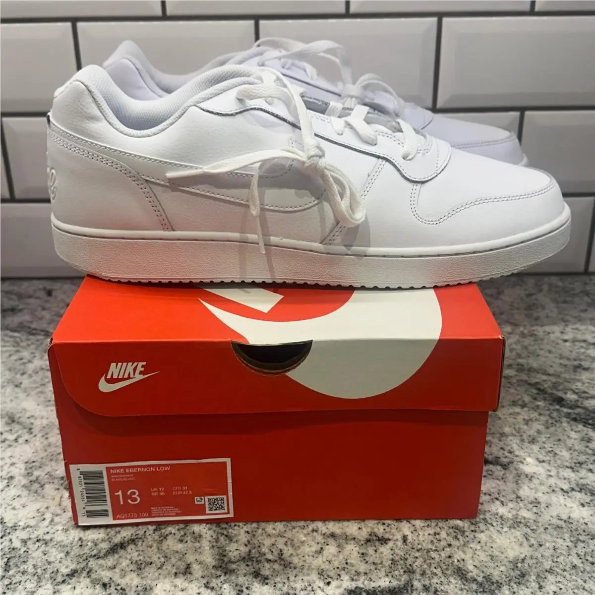 Nike shoes - Nike Ebernon Low - Ebernon Low - White 6