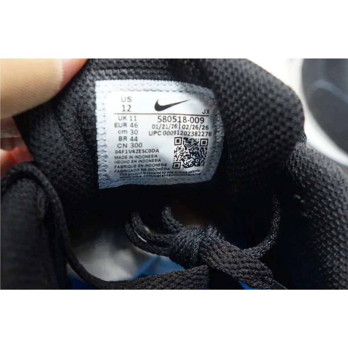 Nike shoes - Nike Air Max Ivo - Air Max Ivo - 580518-009 - Black 8