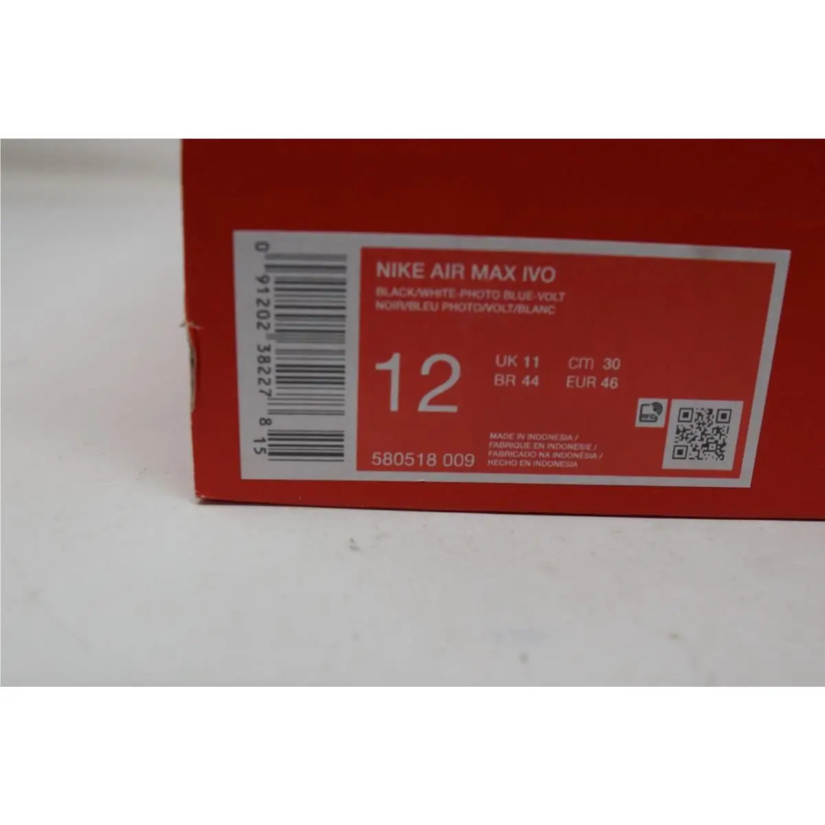 Nike shoes - Nike Air Max Ivo - Air Max Ivo - 580518-009 - Black 9