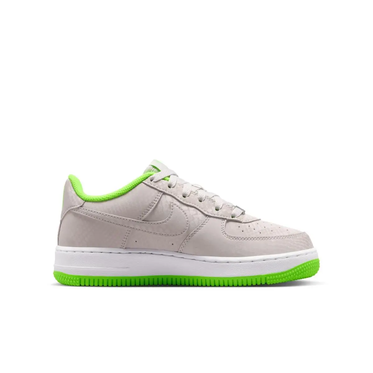 Nike shoes - VAST GREY/ELECTRIC GREEN-WHITE 3