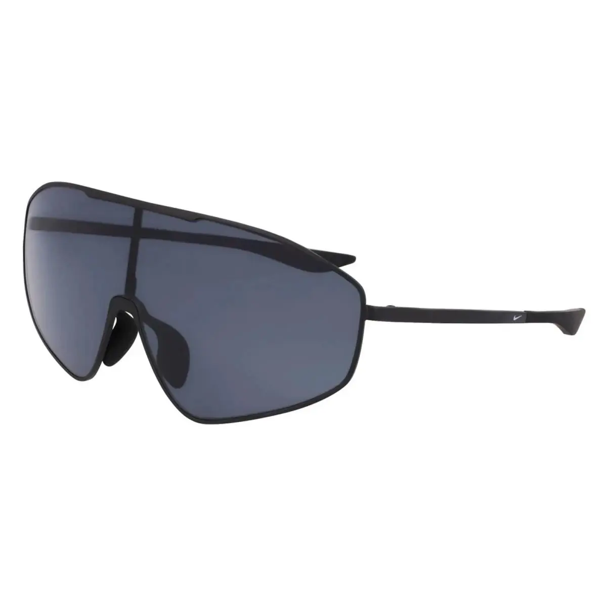 Nike IF0986X- 010 Matte Black Echo SHIELD-2 Sunglasses with Grey Lens