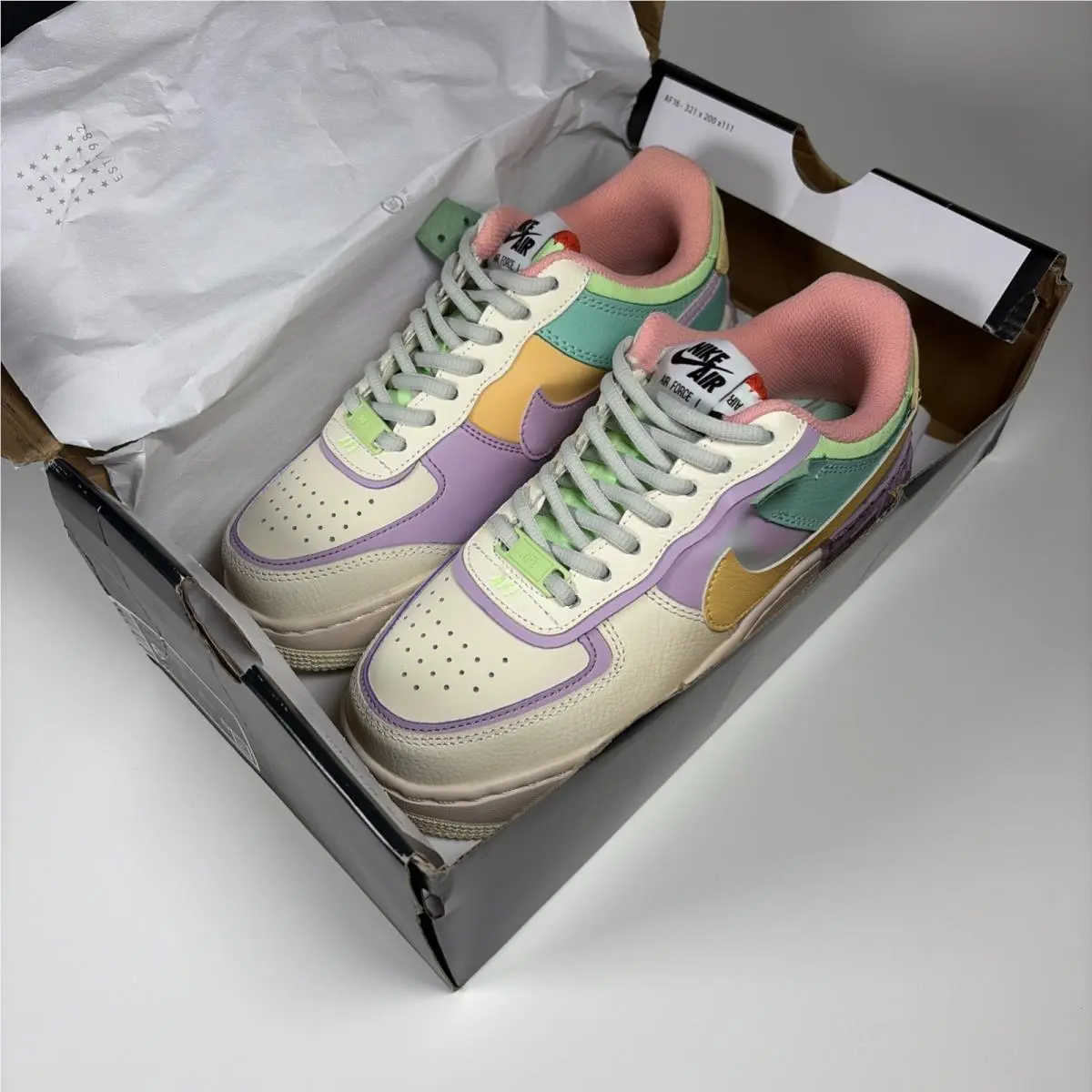 Nike shoes - Nike Air Force 1 - Air Force - CI0919-101 - Gold 5