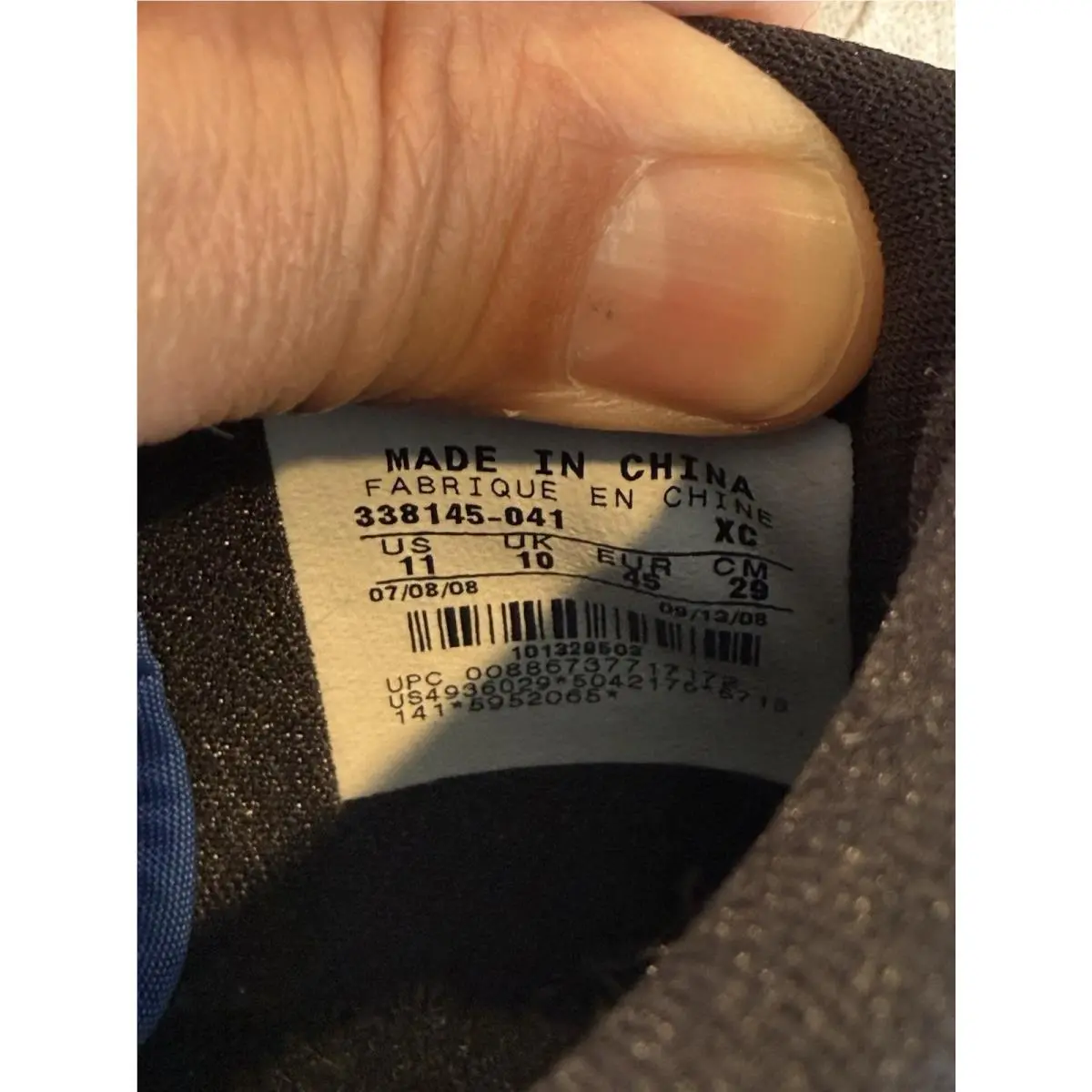 Nike shoes - Air Jordan 1 Low - Air Low - 338145-041 - Blue 11