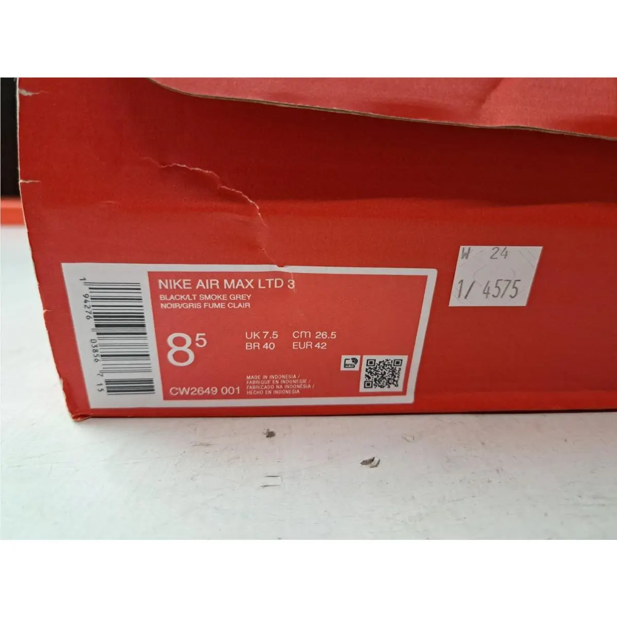 Nike shoes - Nike Air Max - Air Max - CW2649 001 - Black 4