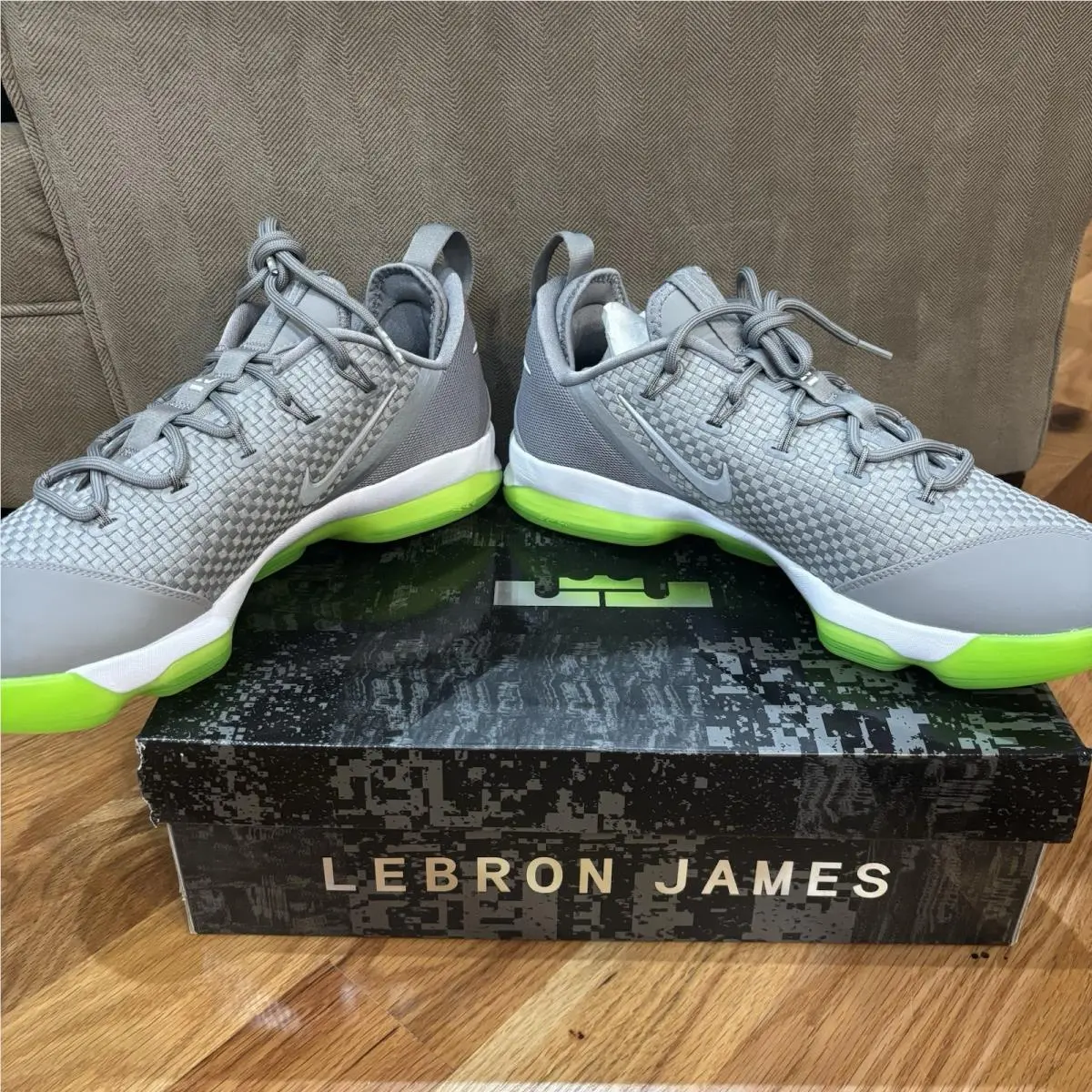 Nike shoes - Nike LeBron 14 - LeBron - 878636-005 - Gray 2